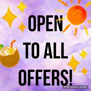 Closet clean out!! Open to all offers!!